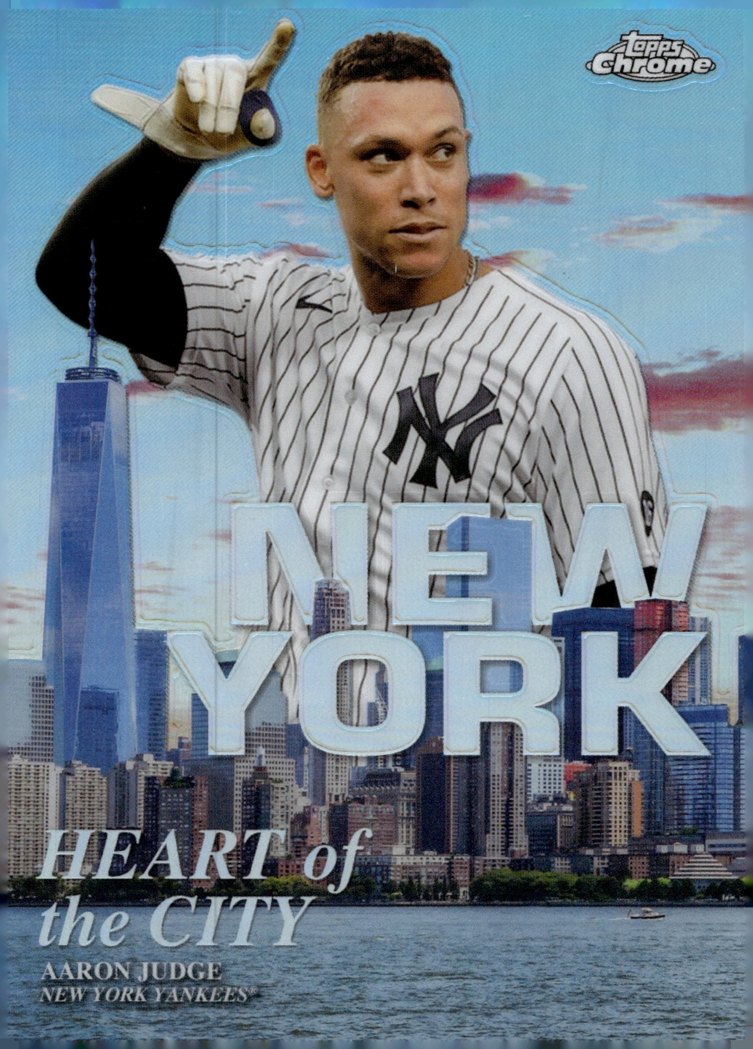 Aaron Judge 2022 Topps Chrome Heart of the City Refractor #HOC - 13 #1 - Collector Store LLC
