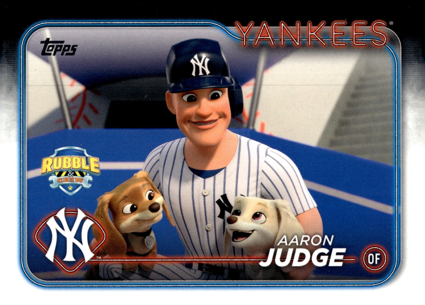 Aaron Judge 2024 Topps Update Series Paw Patrol Rubble #PP - 2 #3 - Collector Store LLC