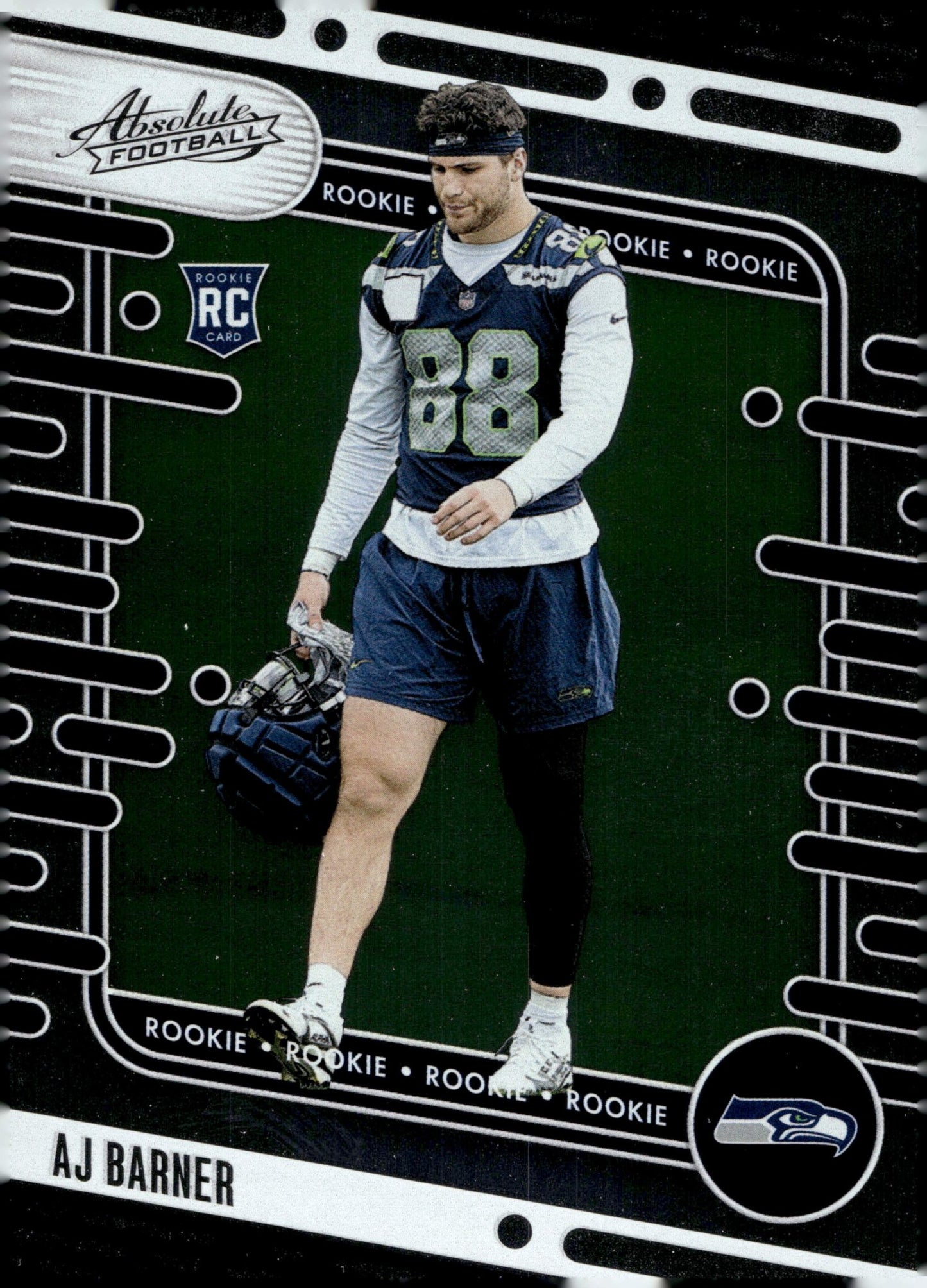 AJ Barner 2024 Panini Absolute RC #184 - Collector Store LLC
