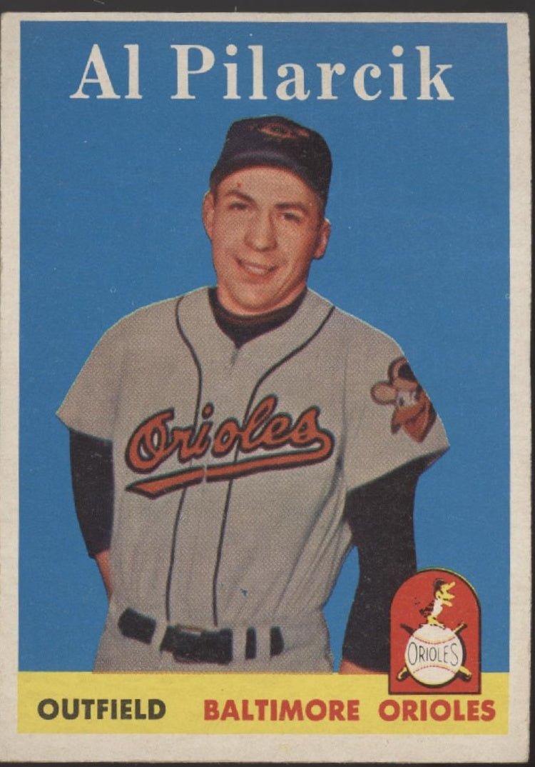 Al Pilarik 1958 Topps #259 Baltimore Orioles EX - Collector Store LLC