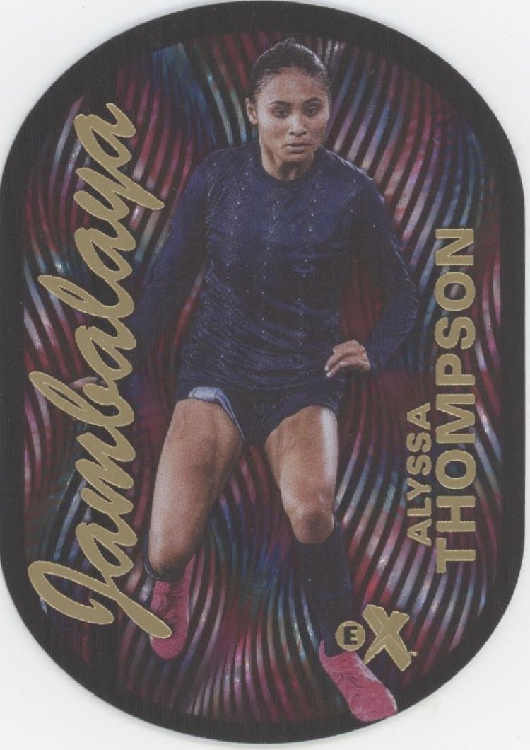 Alyssa Thompson 2024 Skybox Metal Universe Champions Jambalaya Die - Cut AT of 22 - Collector Store LLC