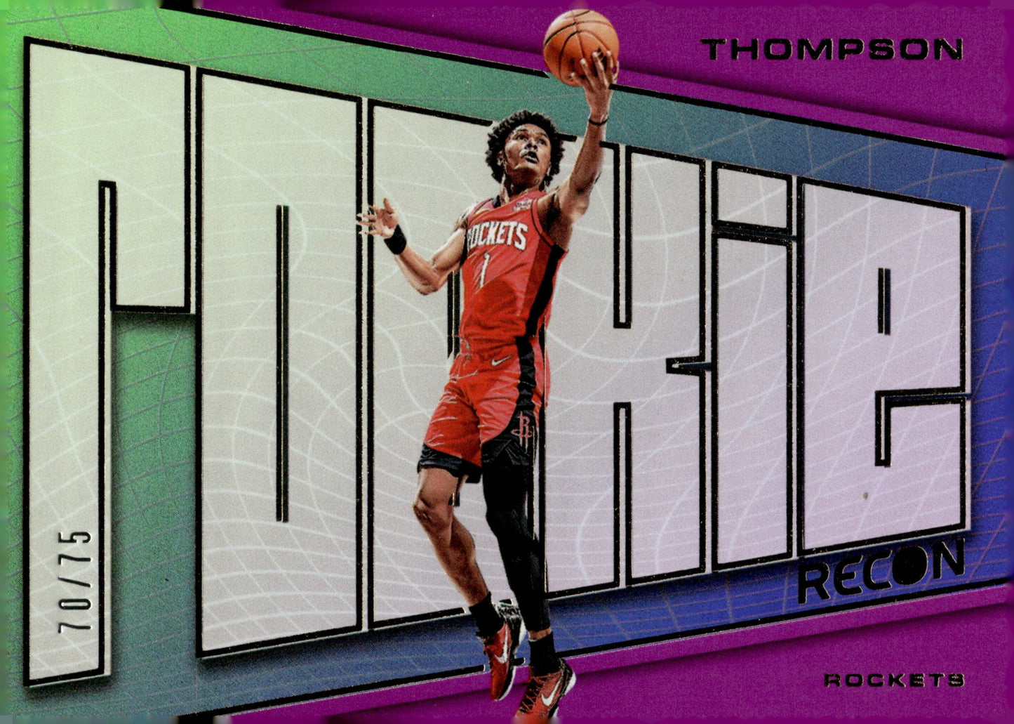 Amen Thompson 2023 - 24 Panini Recon Purple RC 70/75 #13 - Collector Store LLC