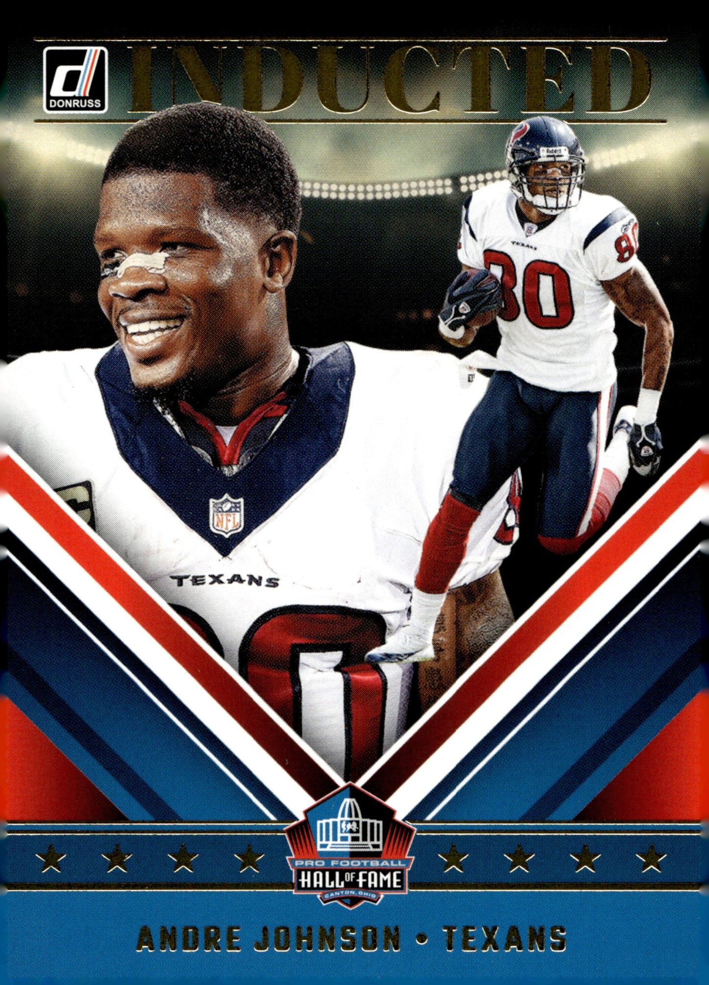 Andre Johnson 2024 Panini Donruss Inducted Hall of Fame #I - AJ #2 - Collector Store LLC