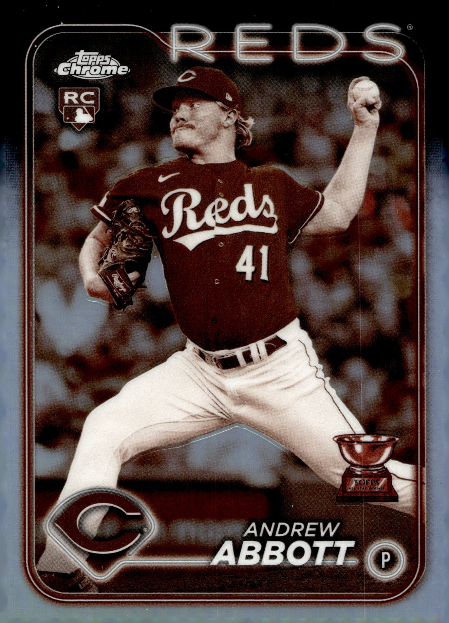 Andrew Abbott 2024 Topps Chrome Sepia Refractor RC #154 #2 - Collector Store LLC