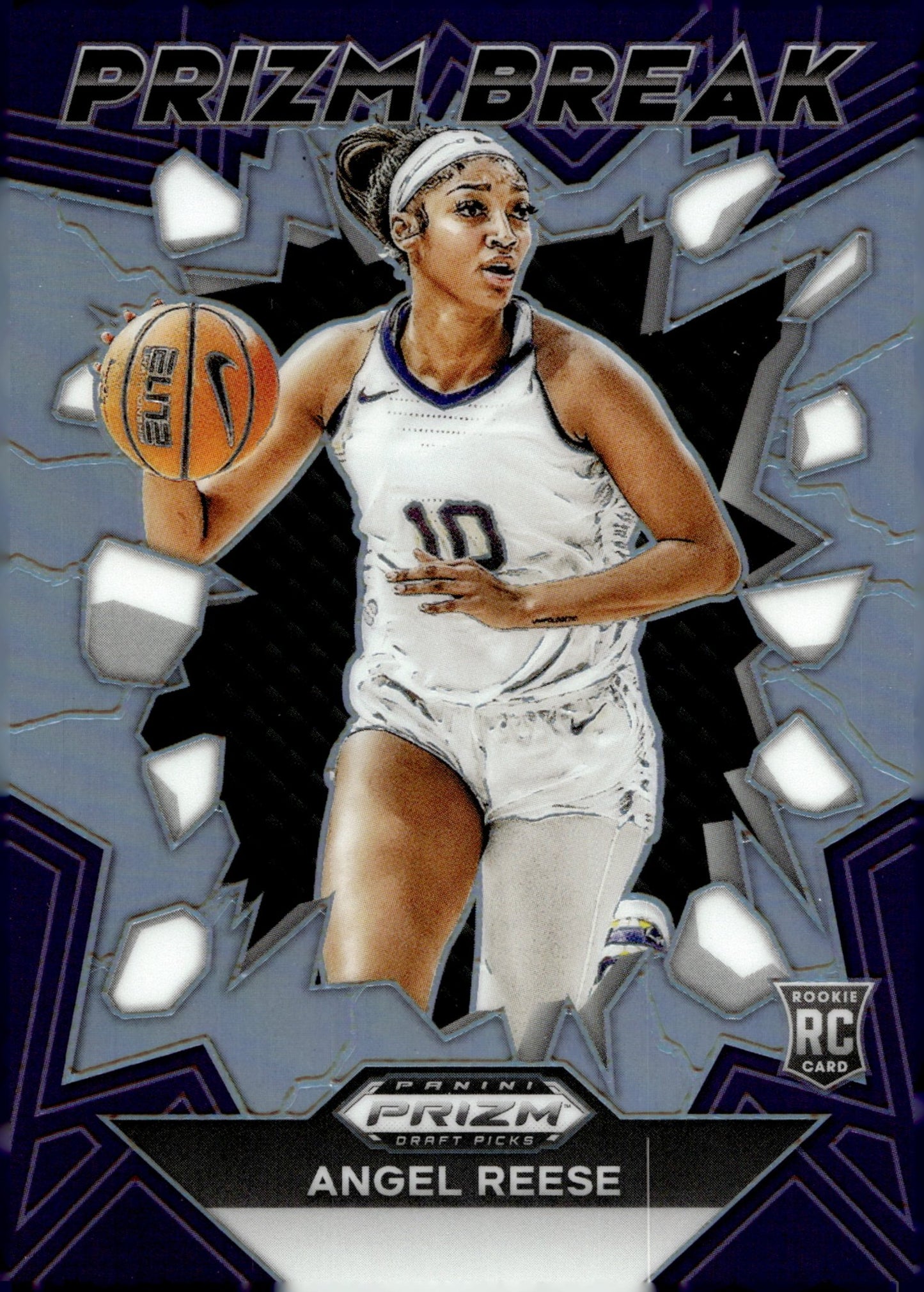 Angel Reese 2024 Panini Prizm Draft Picks Prizm Break Silver RC #14 #2 - Collector Store LLC