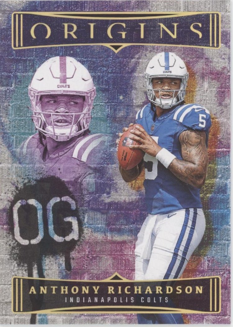 Anthony Richardson 2023 Panini Origins OG RC #OG - AR #2 - Collector Store LLC