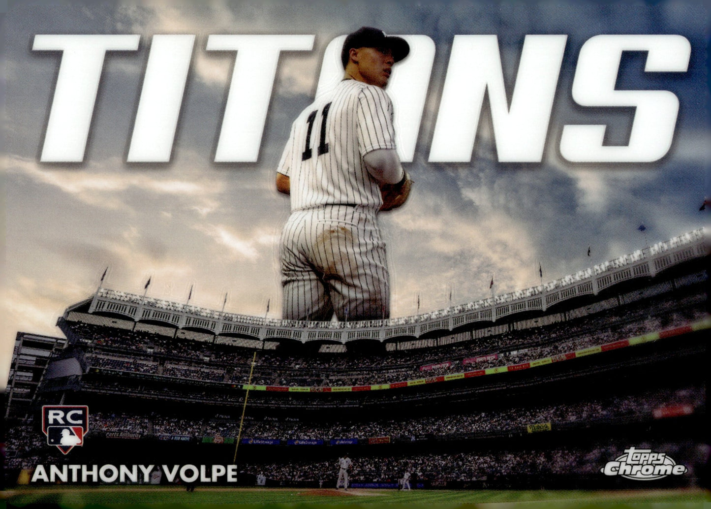 Anthony Volpe 2023 Topps Chrome Titans #CT - 19 - Collector Store LLC