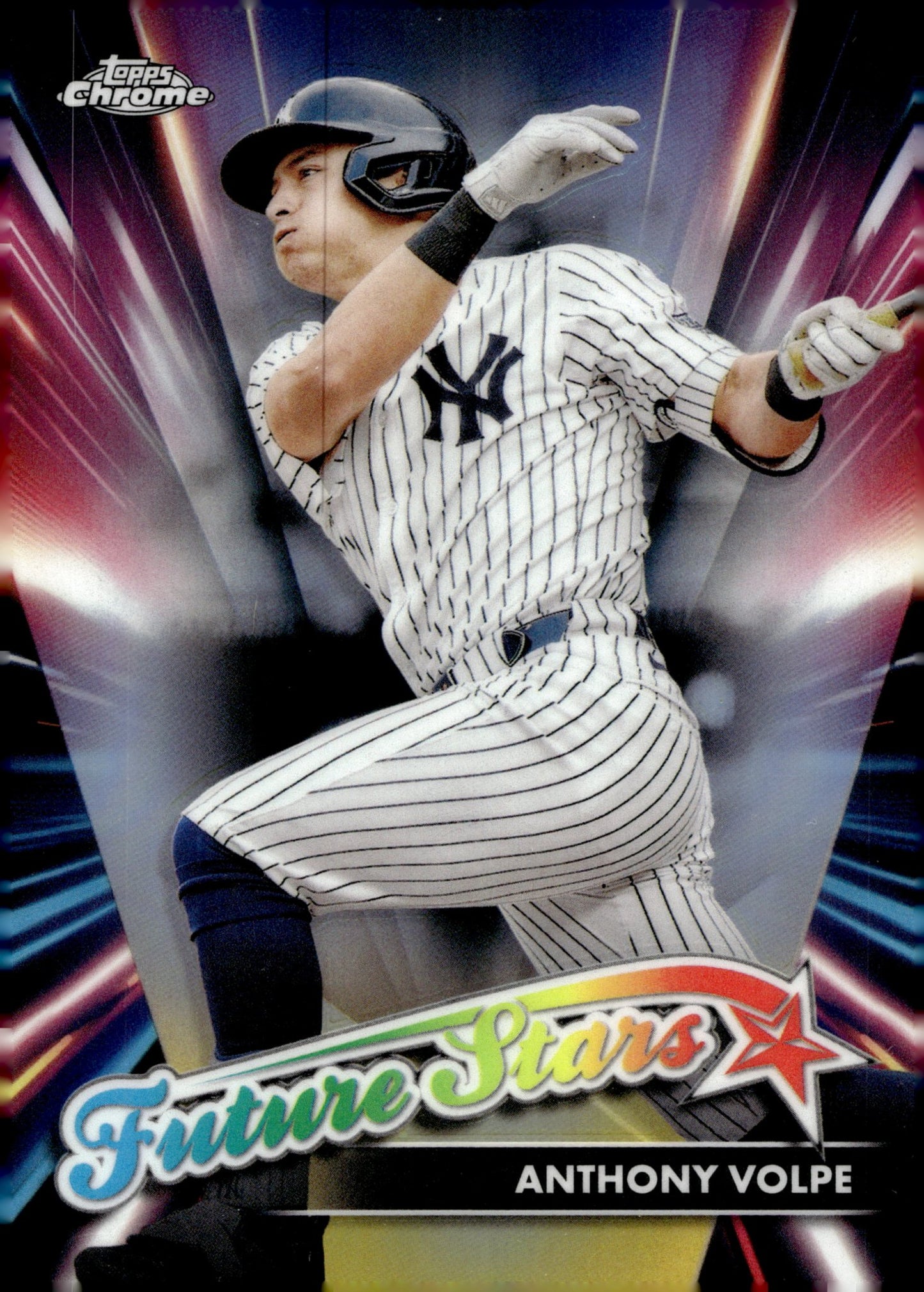 Anthony Volpe 2024 Topps Chrome Future Stars Refractor #FSU - 4 - Collector Store LLC