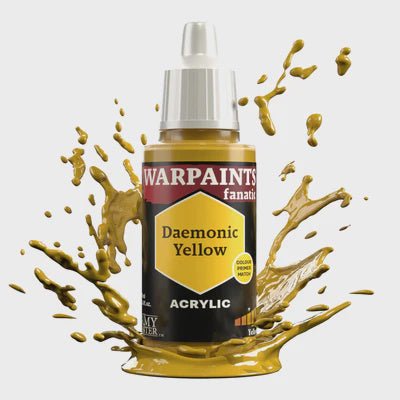 Army Painter: Warpaints Fanatics - Daemonic Yellow - Collector Store LLC