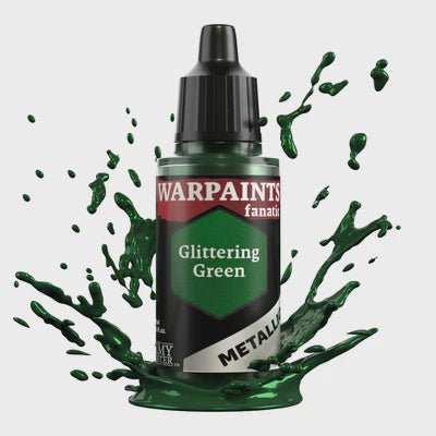 Army Painter: Warpaints Fanatics Metallic - Glittering Green - Collector Store LLC