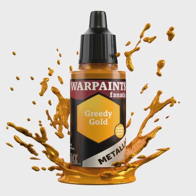 Army Painter: Warpaints Fanatics Metallic - Greedy Gold - Collector Store LLC