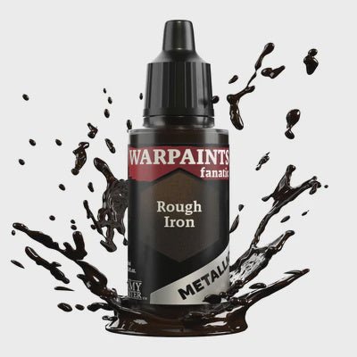 Army Painter: Warpaints Fanatics Metallic - Rough Iron - Collector Store LLC