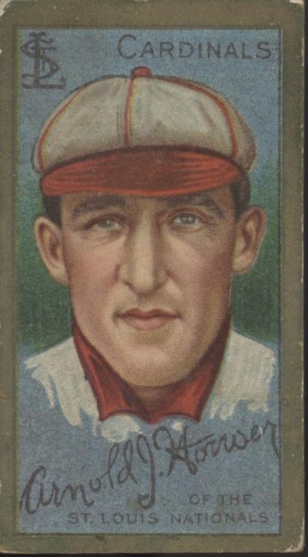 Arnold Hauser 1911 T205 Polar Bear #87 St. Louis Cardinals VG - Collector Store LLC