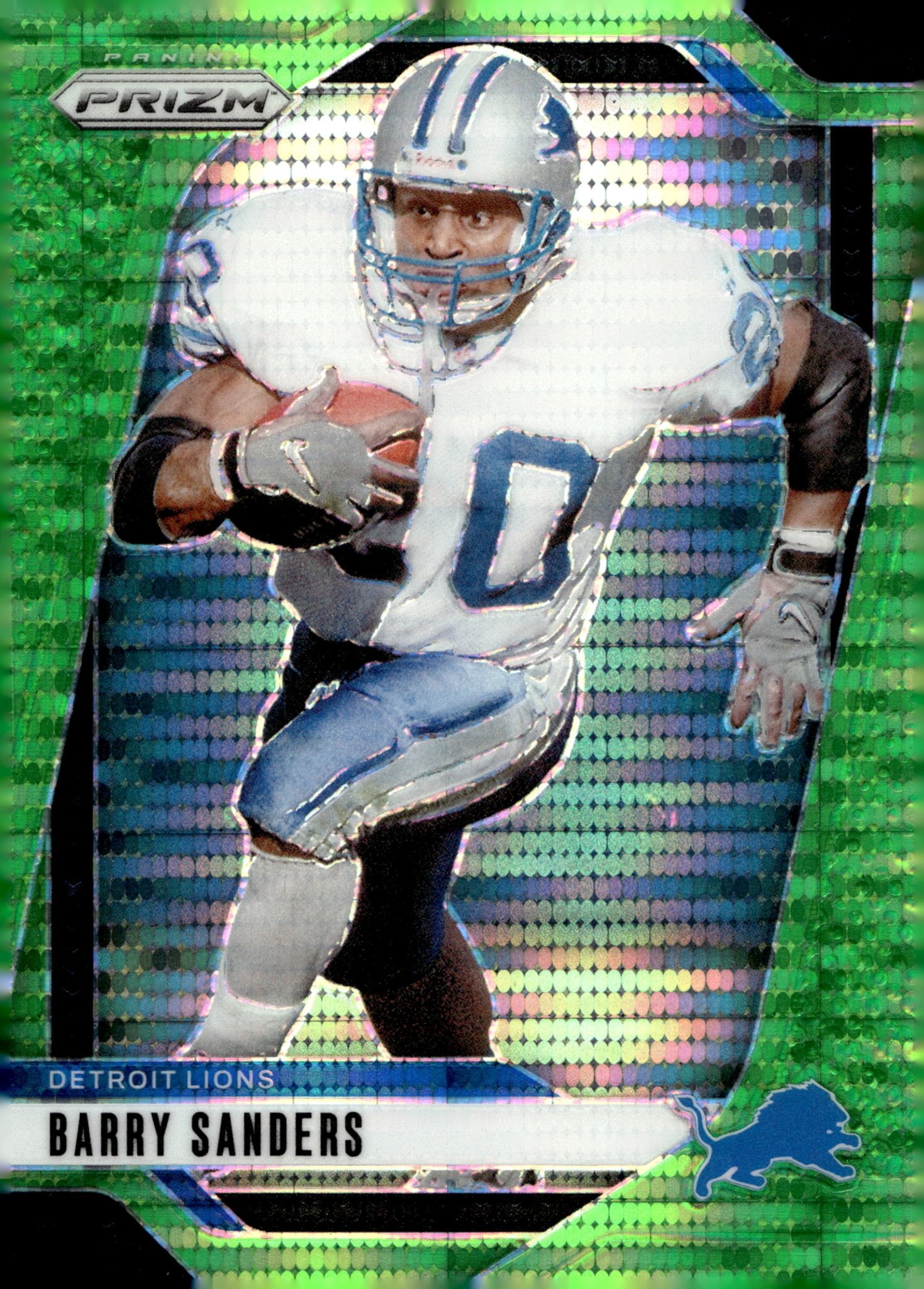 Barry Sanders 2024 Panini Prizm Neon Green Pulsar Prizm #99 - Collector Store LLC