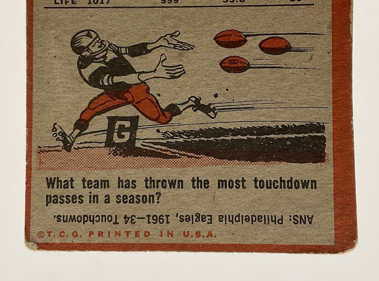 Bart Star 1962 Topps #63 Green Bay Packers GD - Collector Store LLC