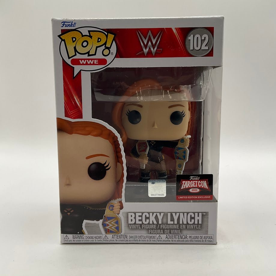 Becky Lynch Funko Pop! WWE #102 2022 Target Con Exclusive - Collector Store LLC