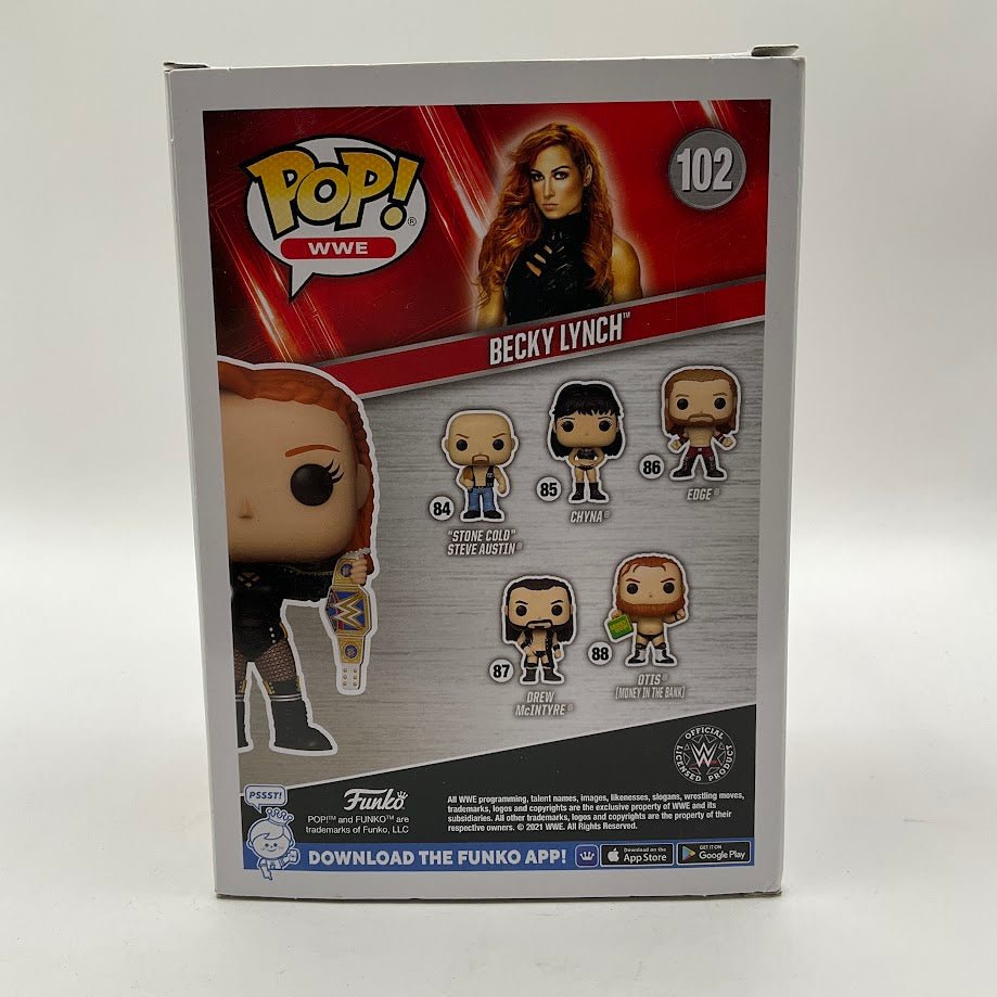 Becky Lynch Funko Pop! WWE #102 2022 Target Con Exclusive - Collector Store LLC