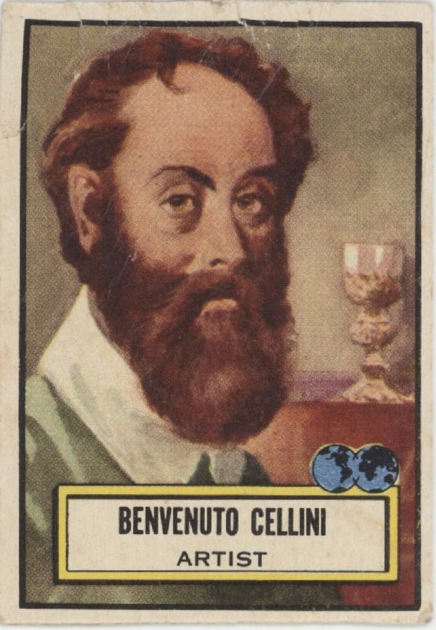Benvenuto Cellini 1952 Topps Look 'n See #86 PR - Collector Store LLC