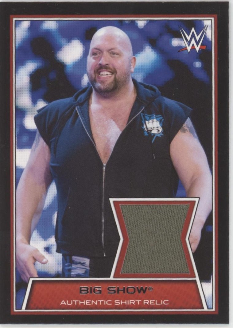 Big Show 2014 Topps WWE Shirt Swatch Card - Collector Store LLC