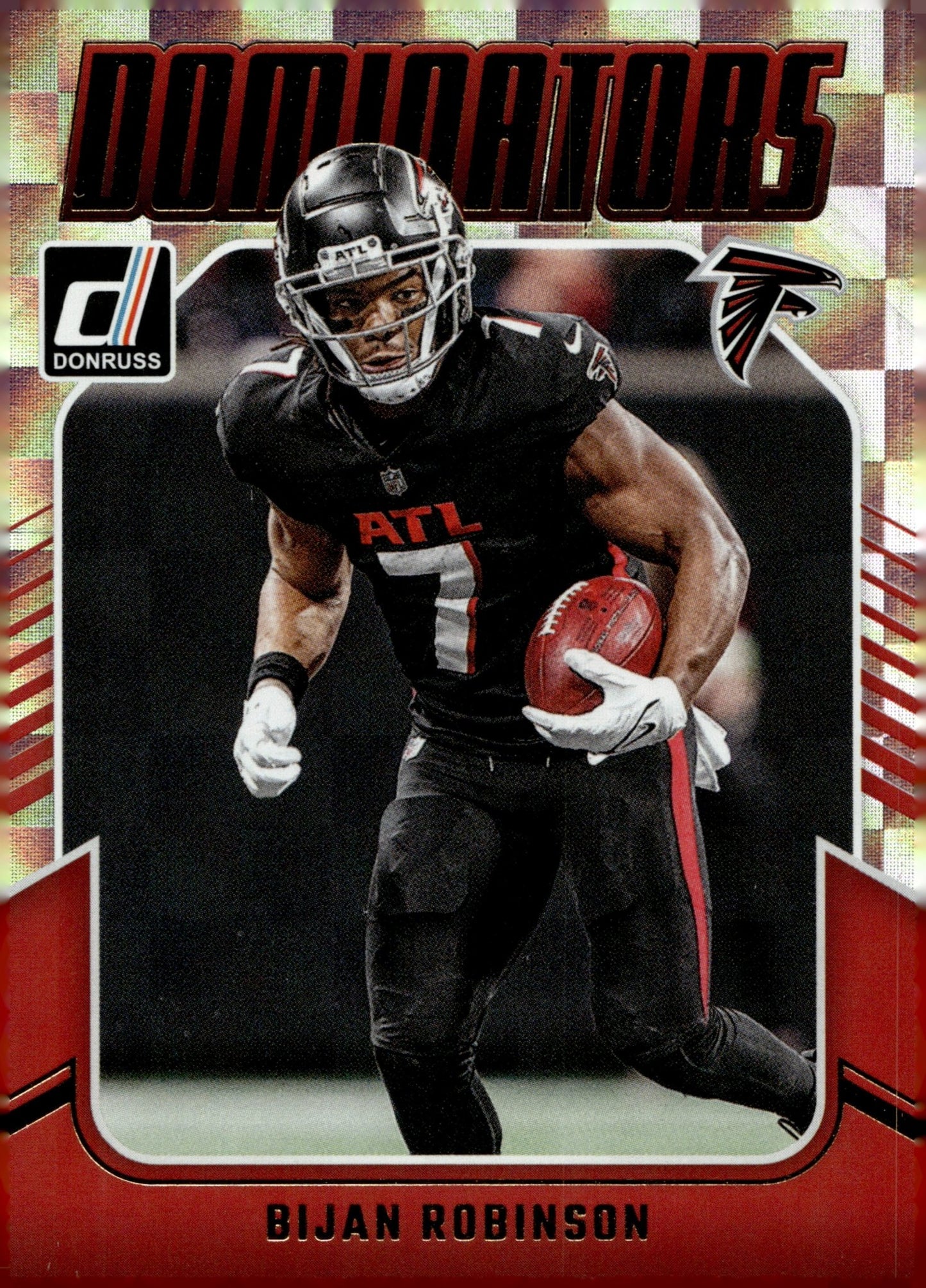 Bijan Robinson 2024 Panini Donruss Dominators #14 - Collector Store LLC