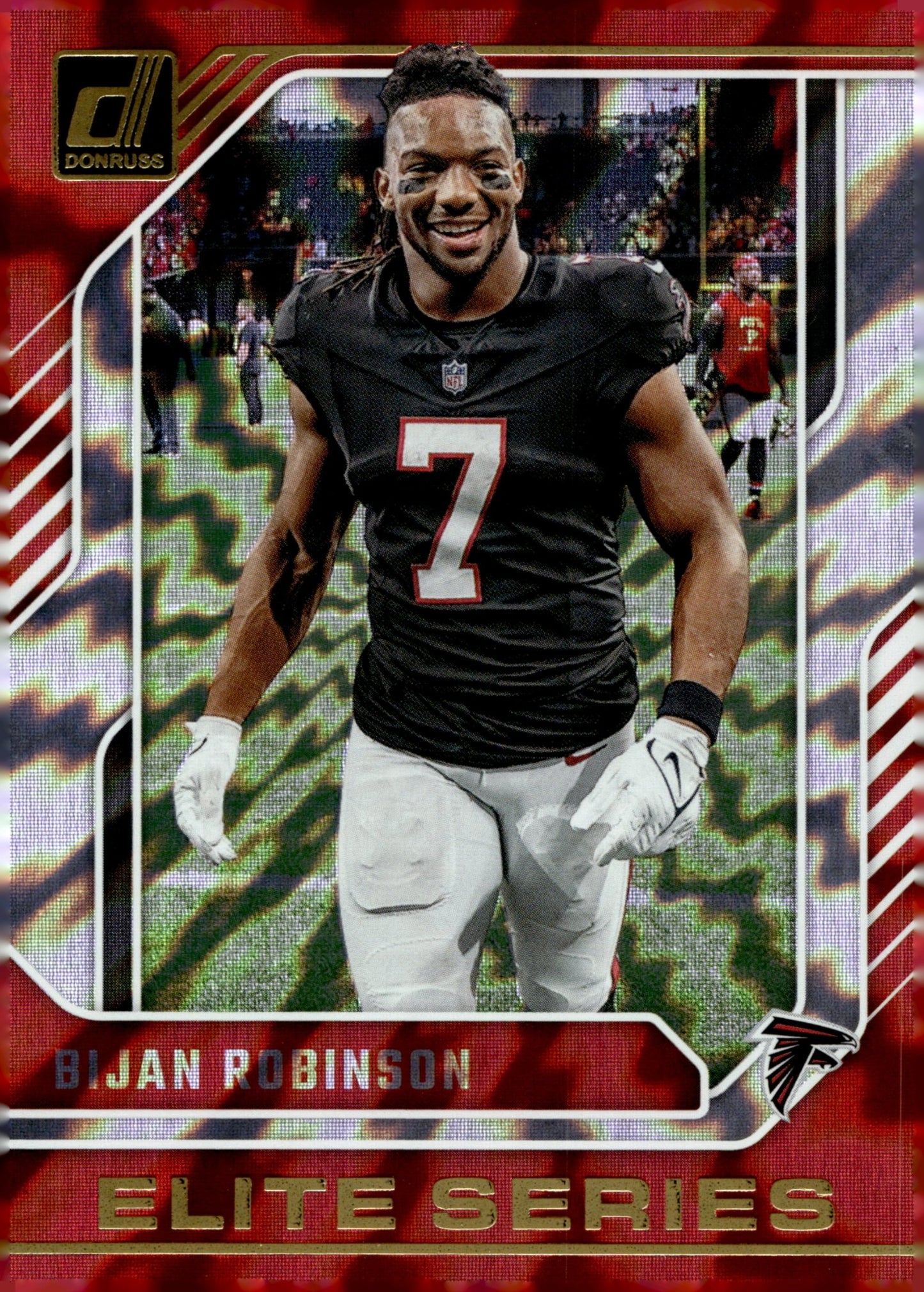 Bijan Robinson 2024 Panini Donruss Eliter Series #19 - Collector Store LLC