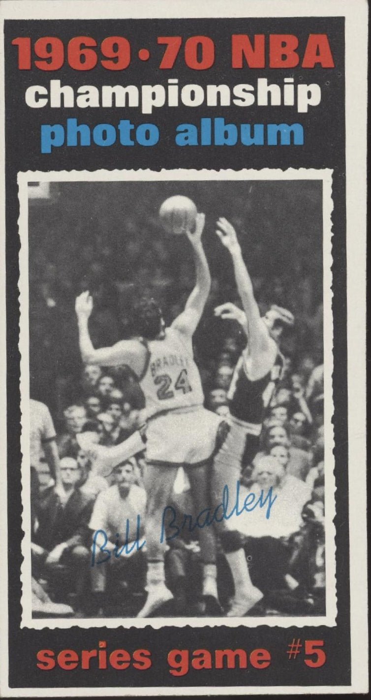 Bill Bradley 1970 - 71 Topps Oversized #172 New York Knicks VG - EX #2 - Collector Store LLC