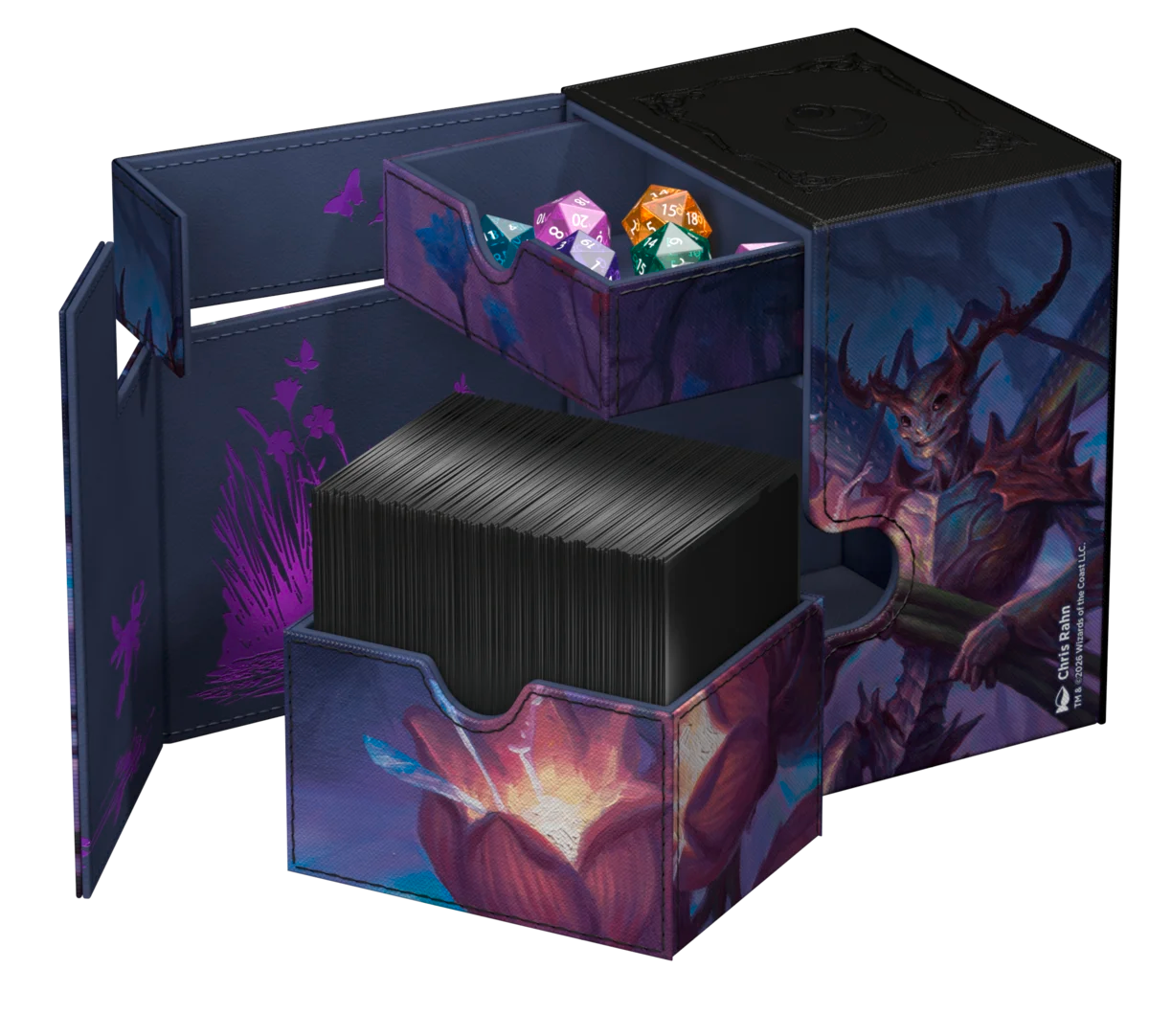 Ultimate Guard: MTG Lorwyn Eclipsed Flip N Tray 133ct - Bitterbloom Bearer