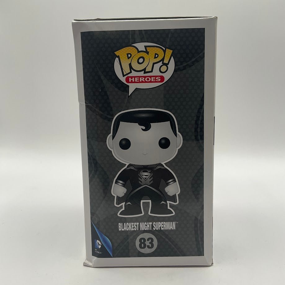 Blackest Night Superman Funko Pop! DC Super Heroes #83 GameStop Exclusive - Collector Store LLC