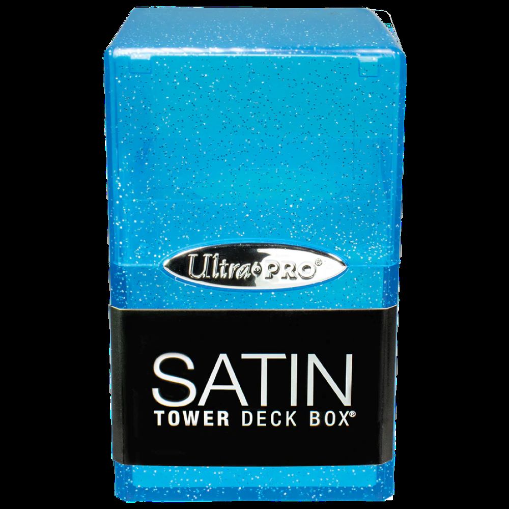 Ultra Pro: Glitter Satin Tower Deck Box (Blue)