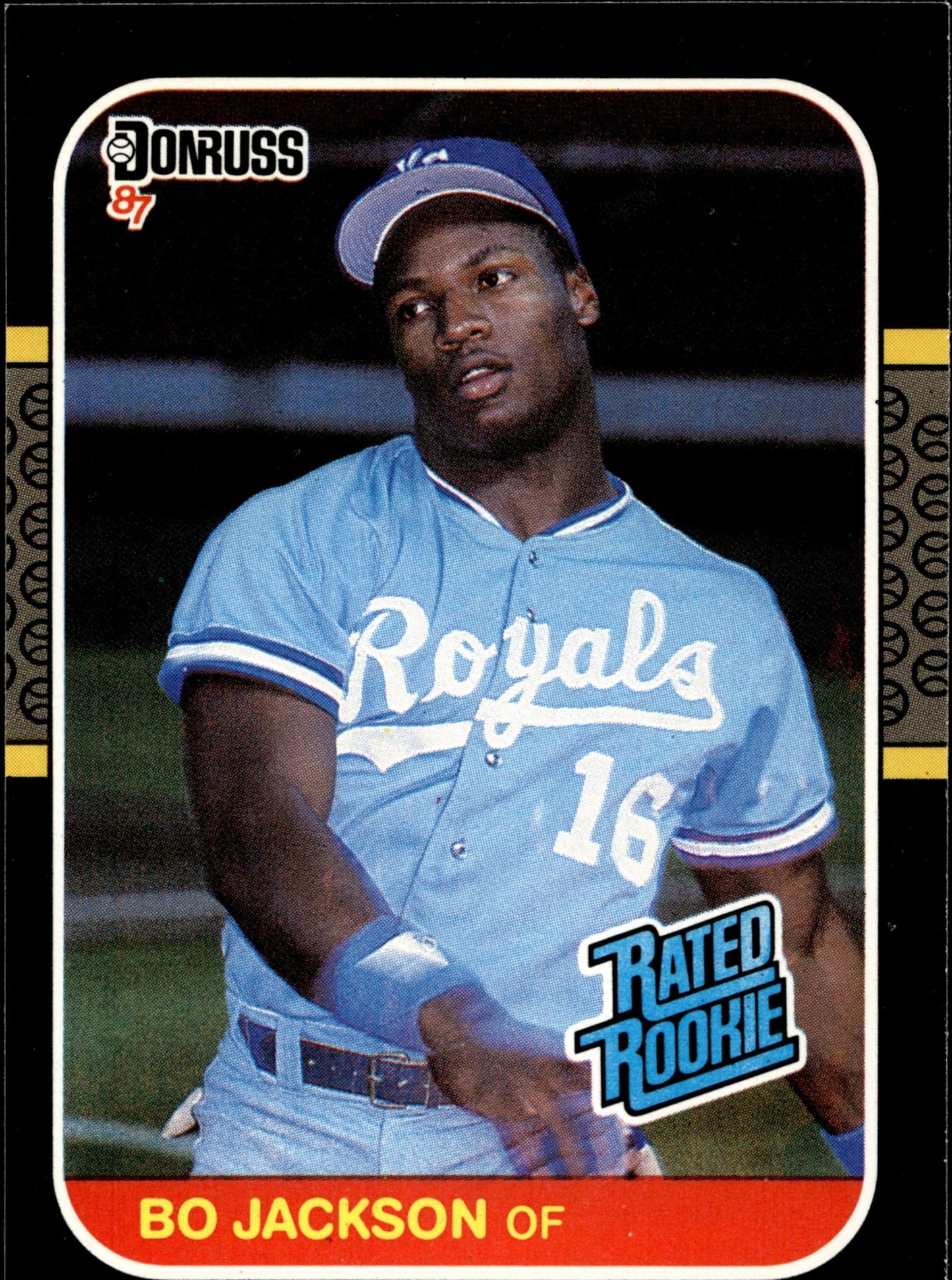 Bo Jackson 1987 Donruss Rated Rookie RC #35 - Collector Store LLC
