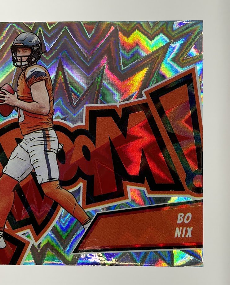 Bo Nix 2024 Panini Absolute KABOOM! RC #9 - Collector Store LLC