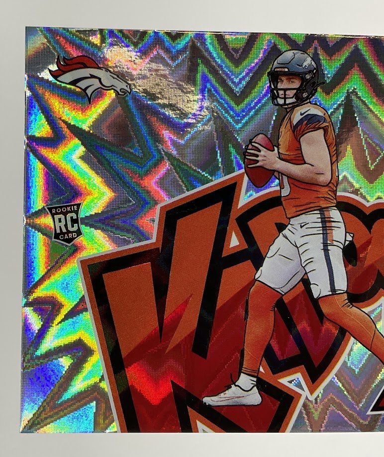 Bo Nix 2024 Panini Absolute KABOOM! RC #9 - Collector Store LLC