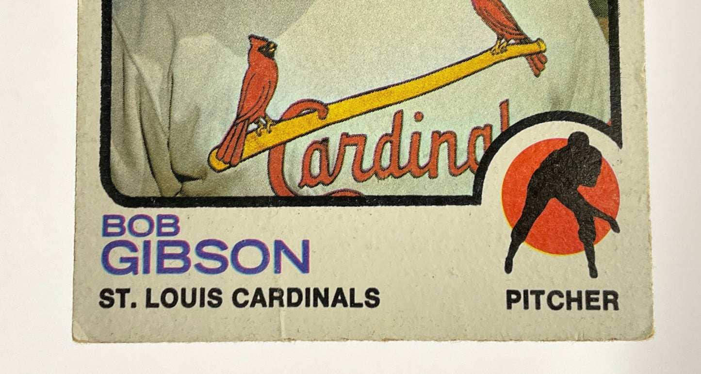 Bob Gibson 1973 Topps 190 St. Louis Cardinals VG - EX 2 - Collector Store LLC