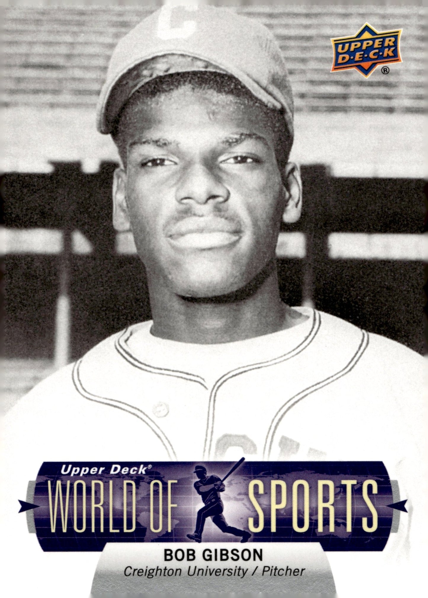 Bob Gibson 2011 Upper Deck World of Sports 308 - Collector Store LLC