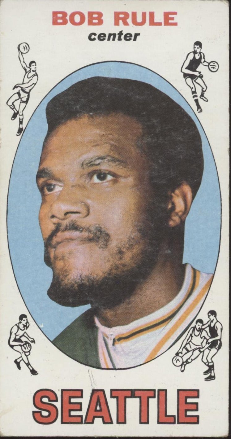 Bob Rule 1969 - 70 Topps Oversized RC #30 Seattle Supersonics VG - EX - Collector Store LLC
