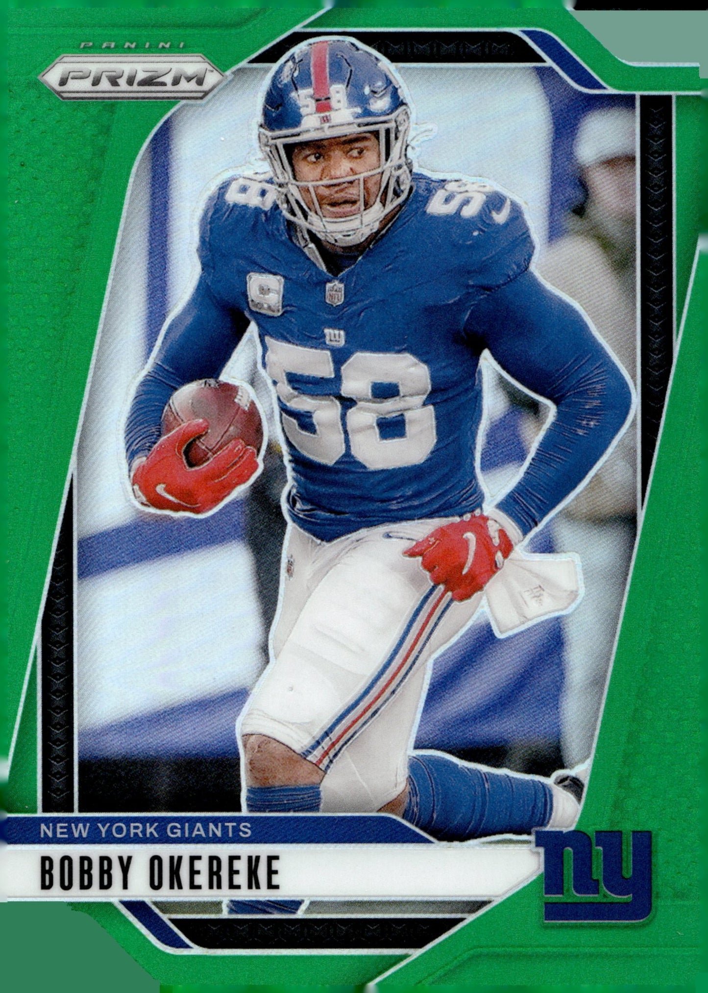 Bobby Okereke 2024 Panini Prizm Green Prizm #216 - Collector Store LLC