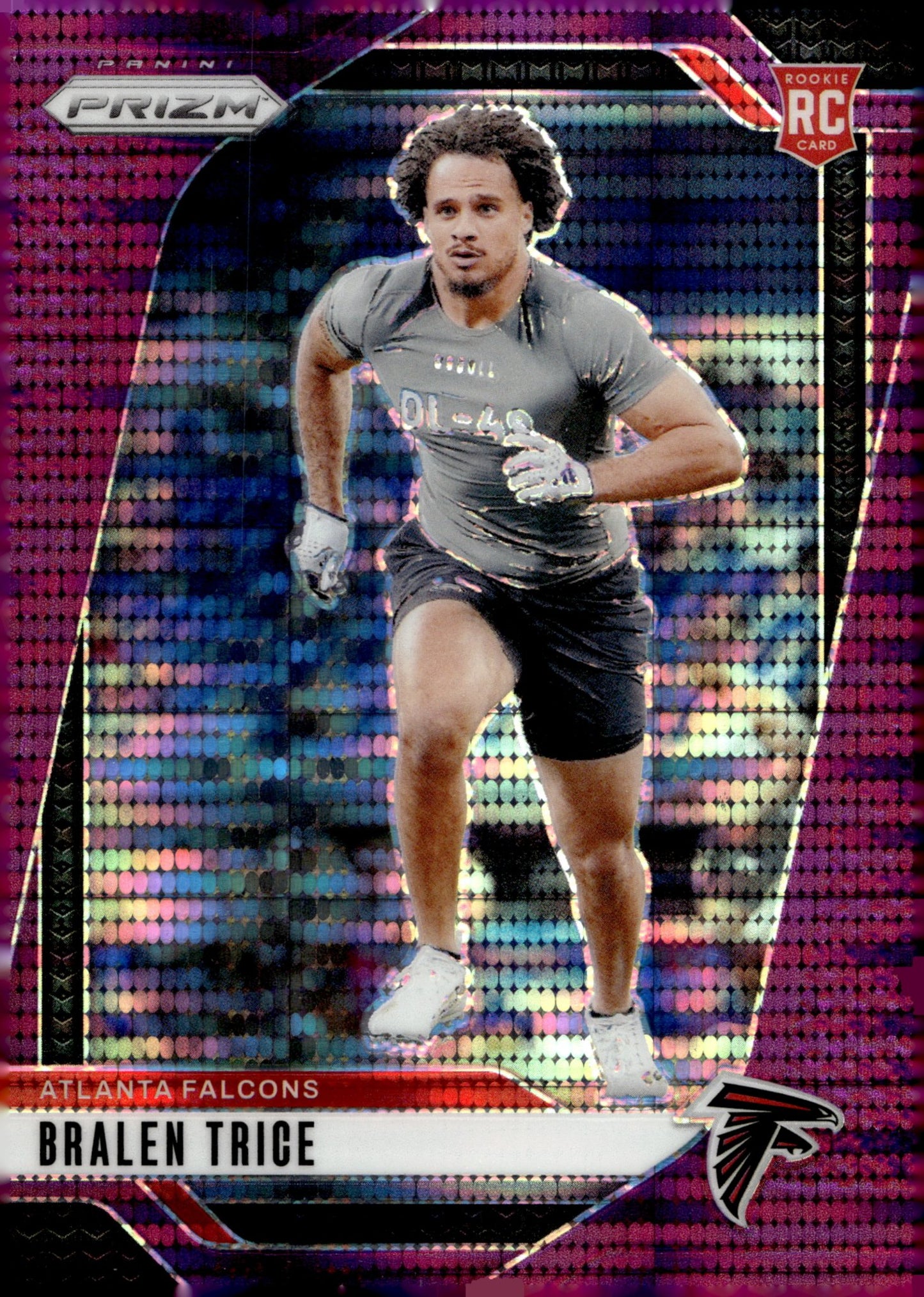 Bralen Trice 2024 Panini Prizm Purple Pulsar Prizm RC #312 - Collector Store LLC