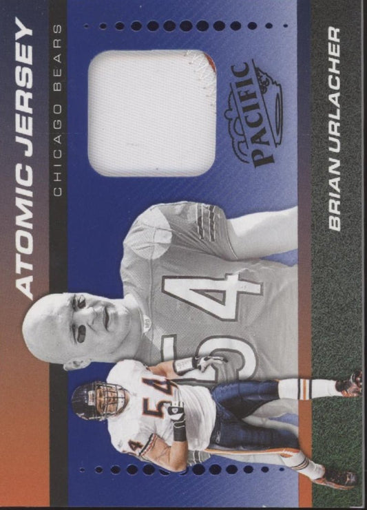 Brian Urlacher 2024 Panini Encore Pacific Atomic Jersey Swatch 24/35 AJ - BUR - Collector Store LLC