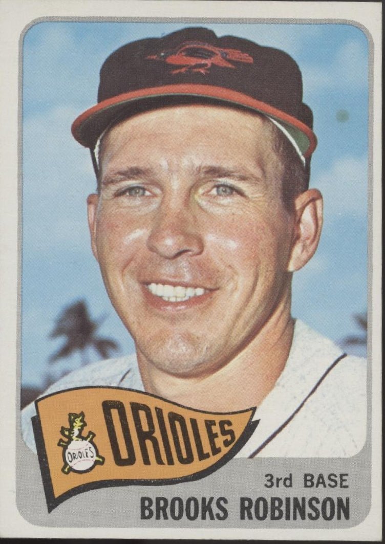 Brooks Robinson 1965 Topps #150 Baltimore Orioles VG - EX - Collector Store LLC