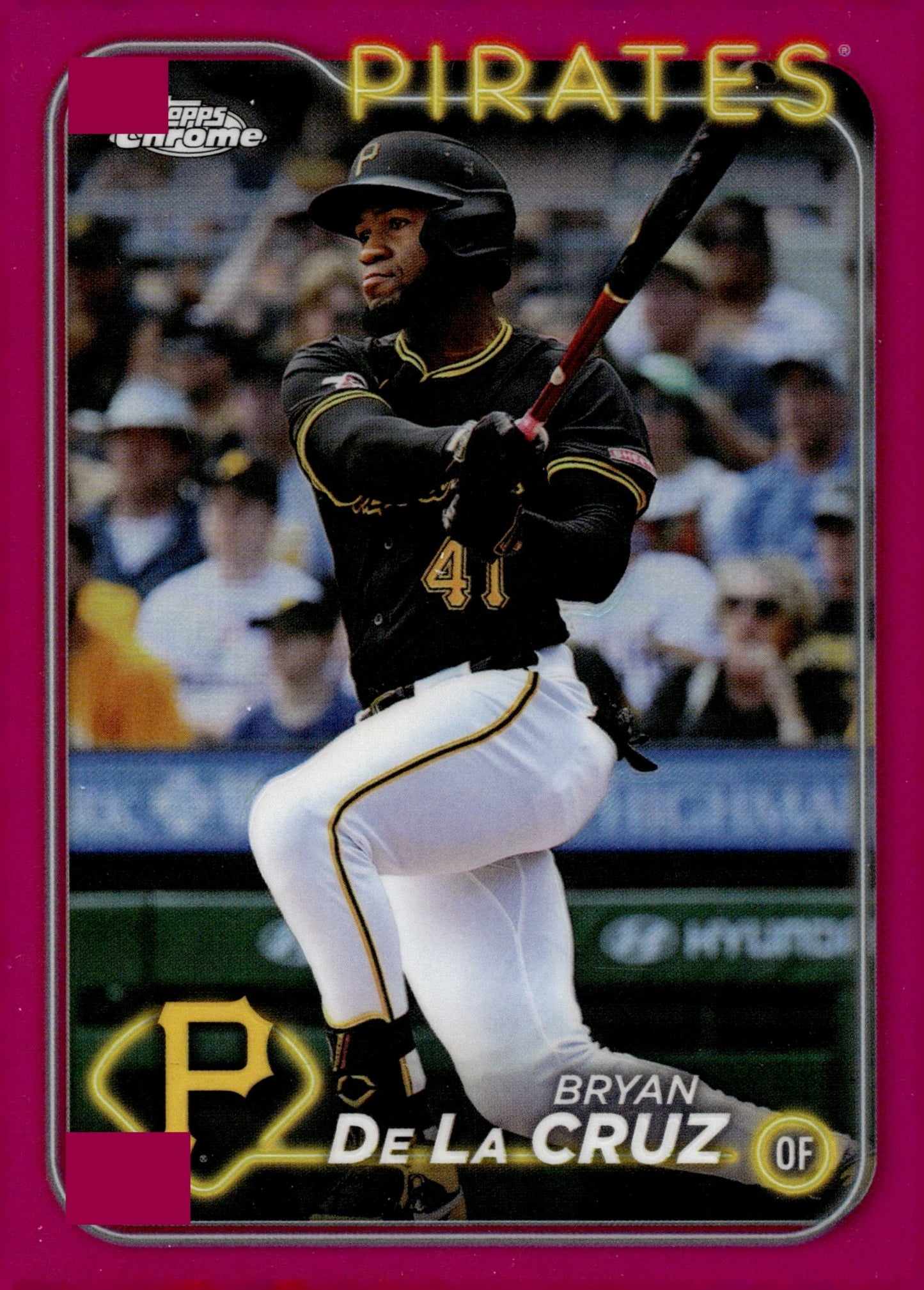 Bryan De La Cruz 2024 Topps Chrome Fuchsia Refractor 392/399 #USC126 - Collector Store LLC