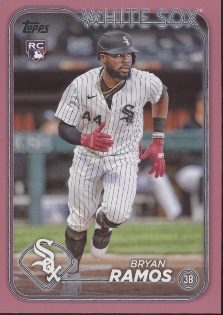 Bryan Ramos 2024 Topps Update Series Mother's Day Hot Pink RC 47/50 #US51 - Collector Store LLC