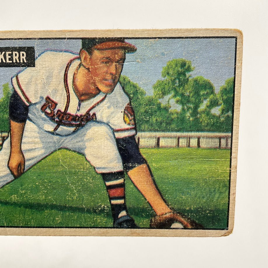 Buddy Kerr 1951 Bowman #171 Boston Braves GD - Collector Store LLC