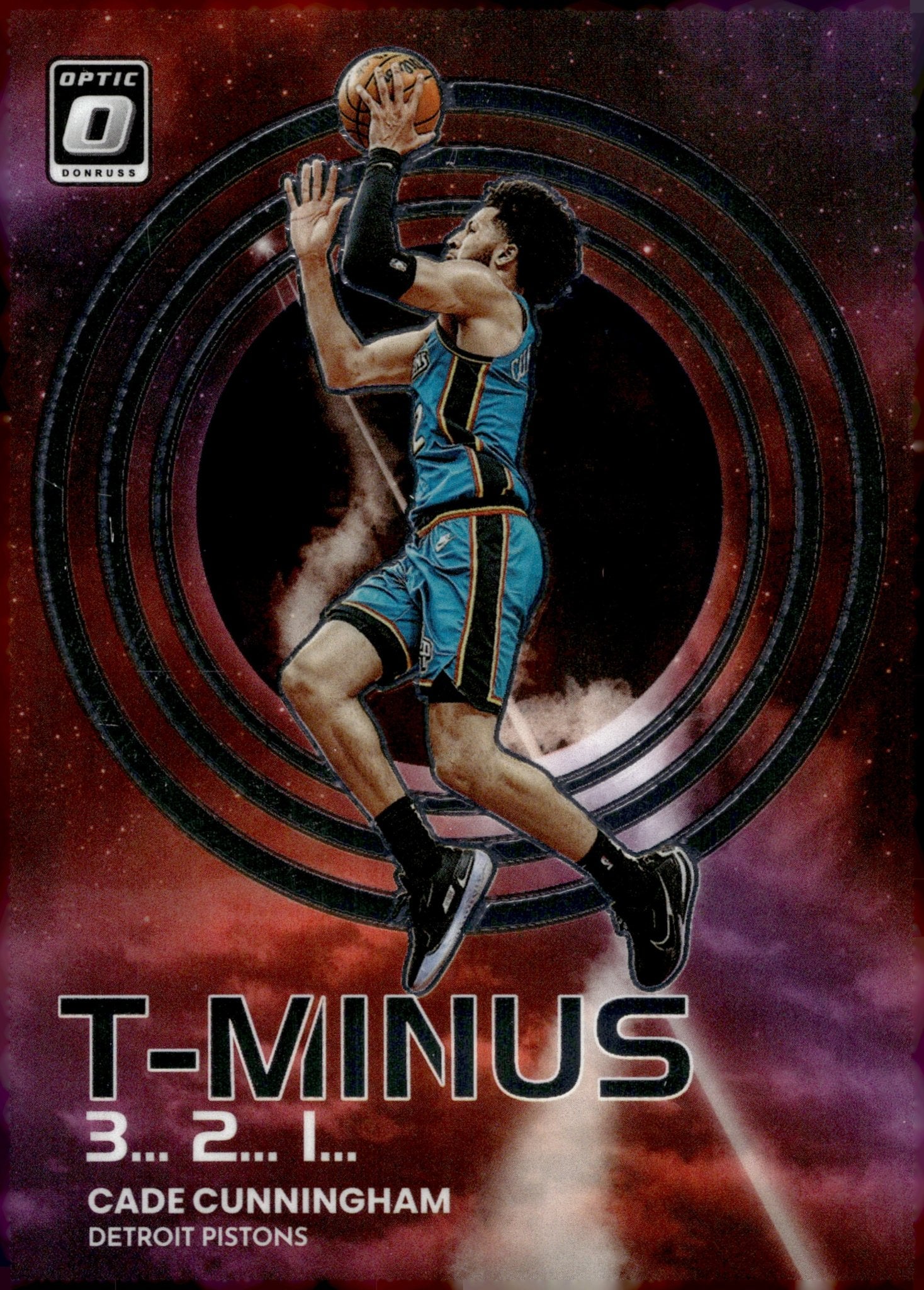 Cade Cunningham 2022 - 23 Panini Donruss Optic T - Minus 3...2...1... #8 - Collector Store LLC