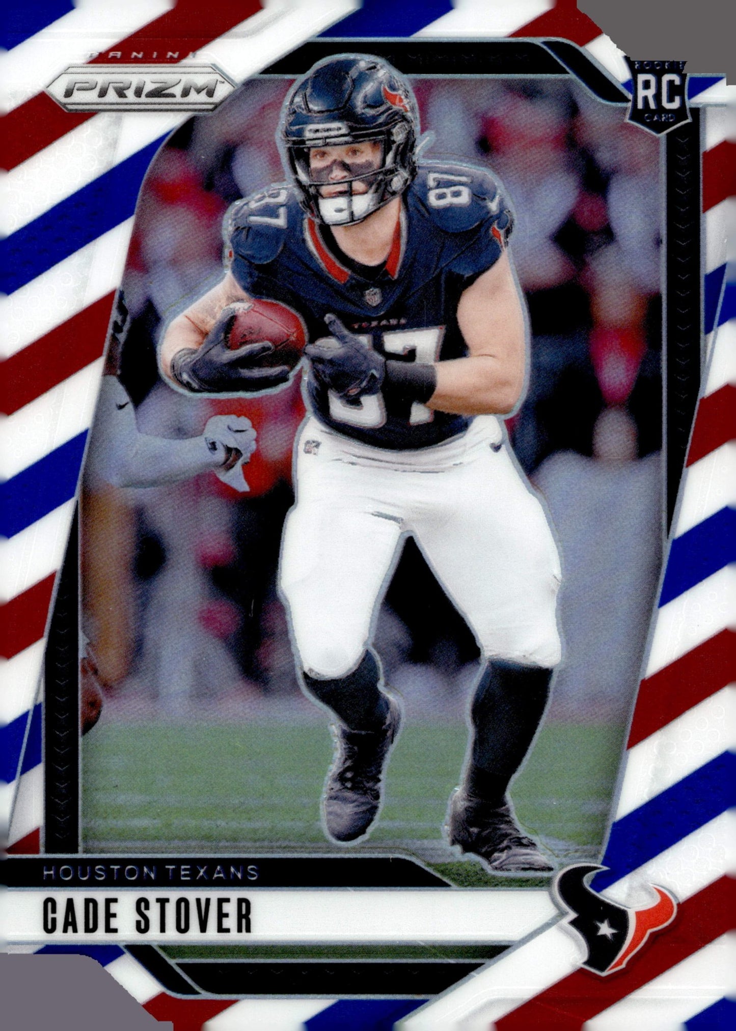 Cade Stover 2024 Panini Prizm Red White & Blue Prizm RC #318 - Collector Store LLC