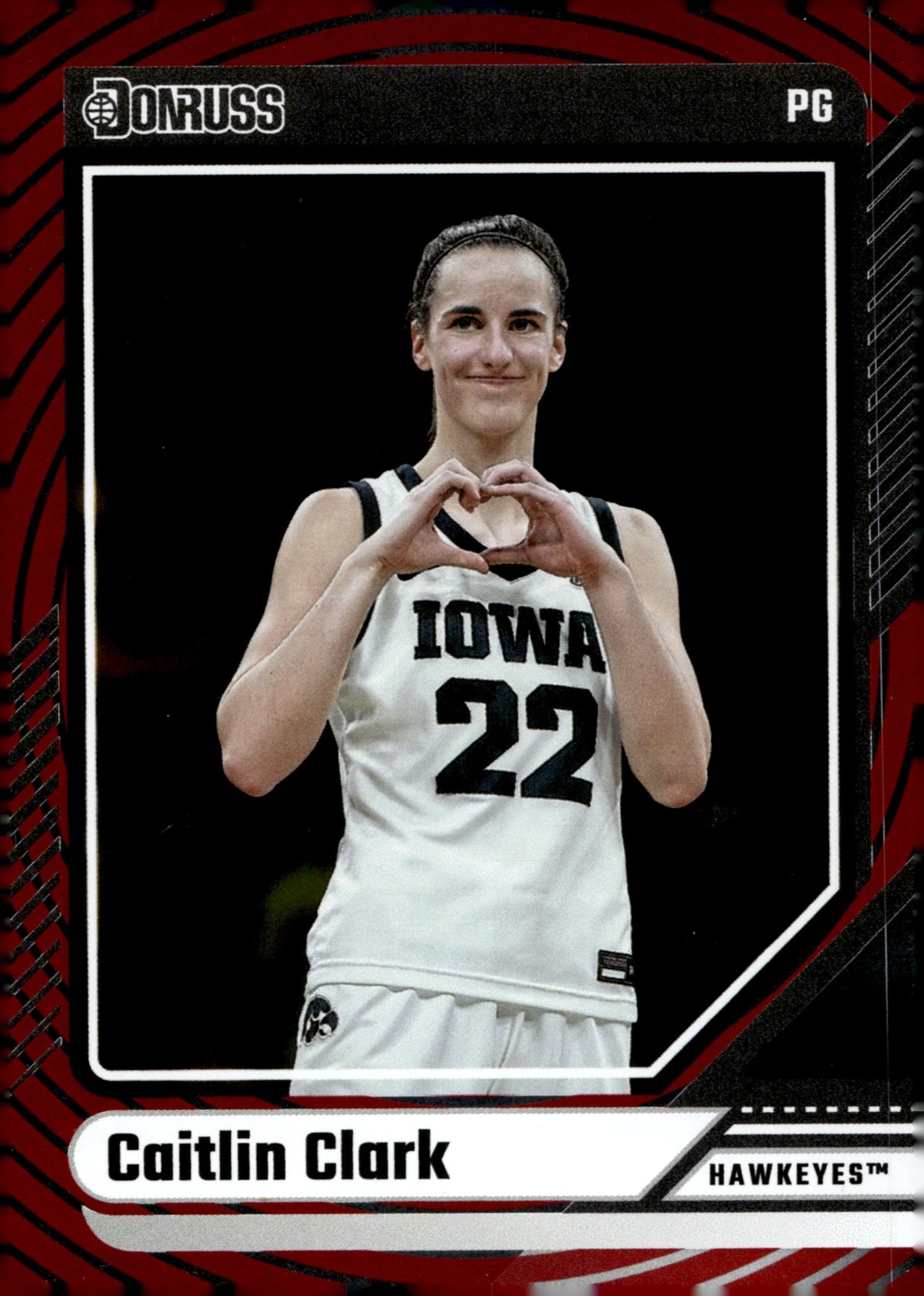 Caitlin Clark 2024 Panini Caitlin Clark Collection Red RC #11 - Collector Store LLC