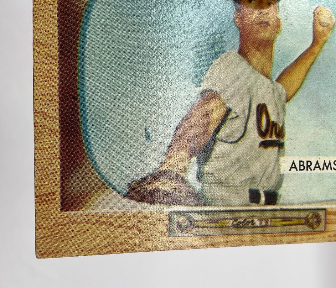 Cal Abrams 1955 Bowman #55 Baltimore Orioles VG - Collector Store LLC