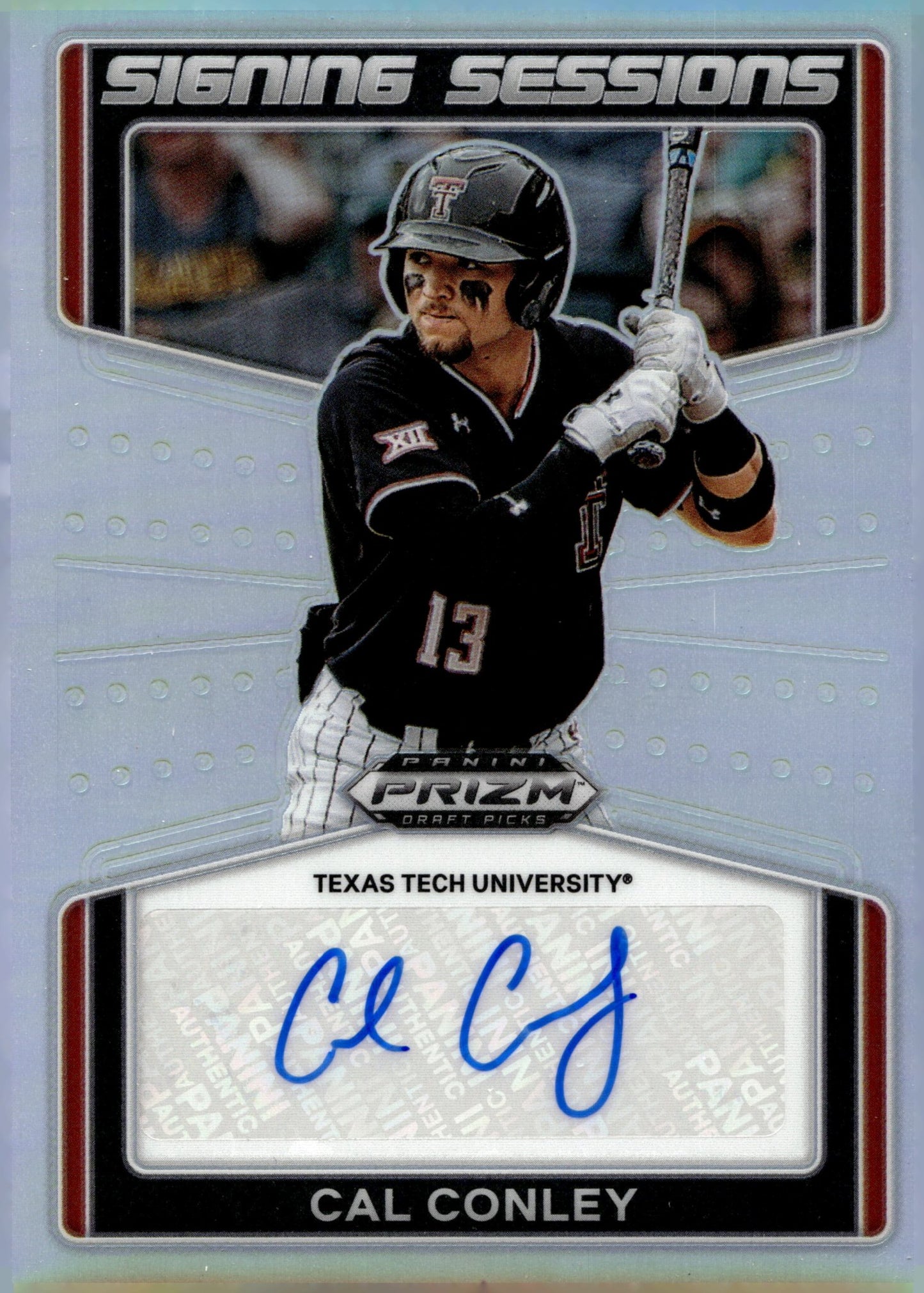 Cal Conley 2022 Panini Prizm Draft Picks Signing Sessions Prizm Auto #SS - CC - Collector Store LLC