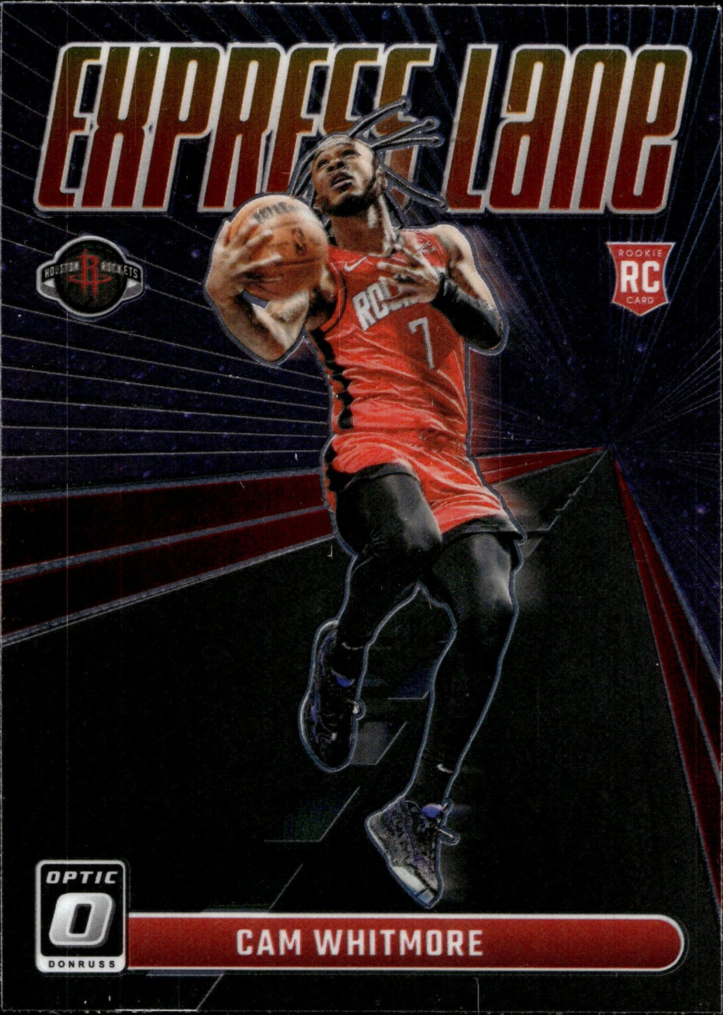 Cam Whitmore 2023 - 24 Panini Donruss Optic Express Lane RC #7 - Collector Store LLC