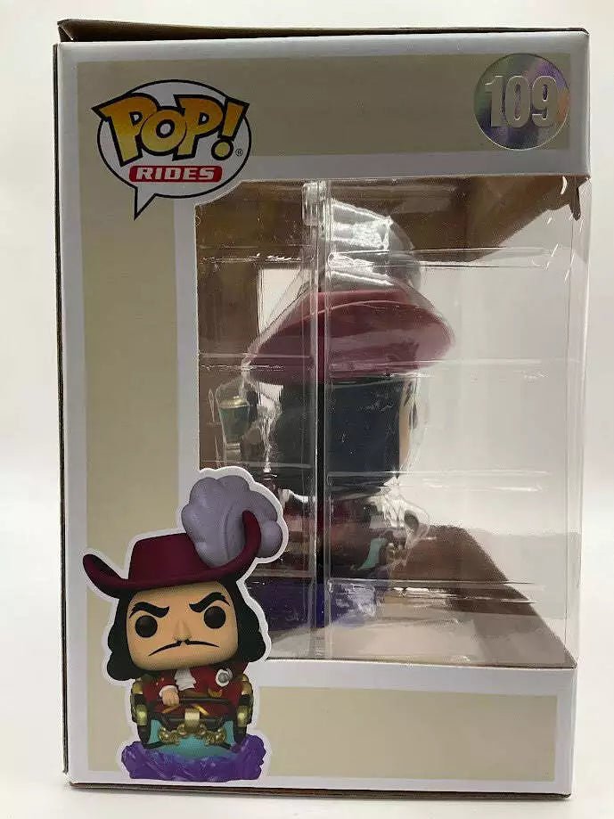 Captain Hook as The Peter Pan's Flight Attraction Funko Pop! Rides #109