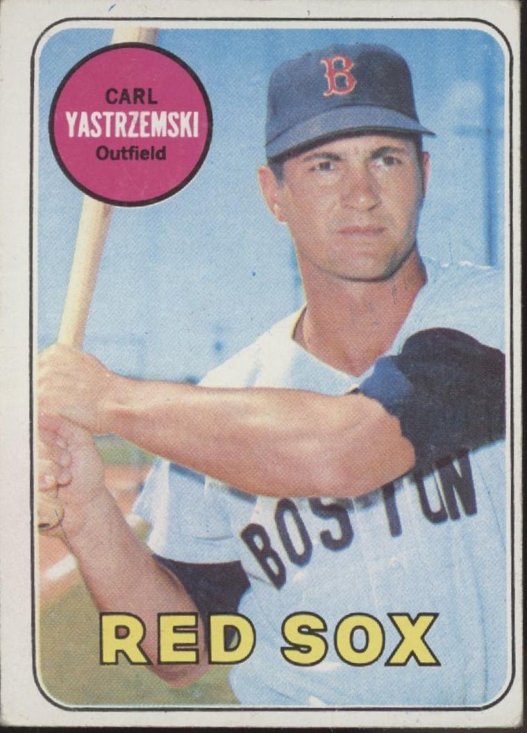Carl Yastrzemski 1969 Topps #130 Boston Red Sox VG #1 - Collector Store LLC